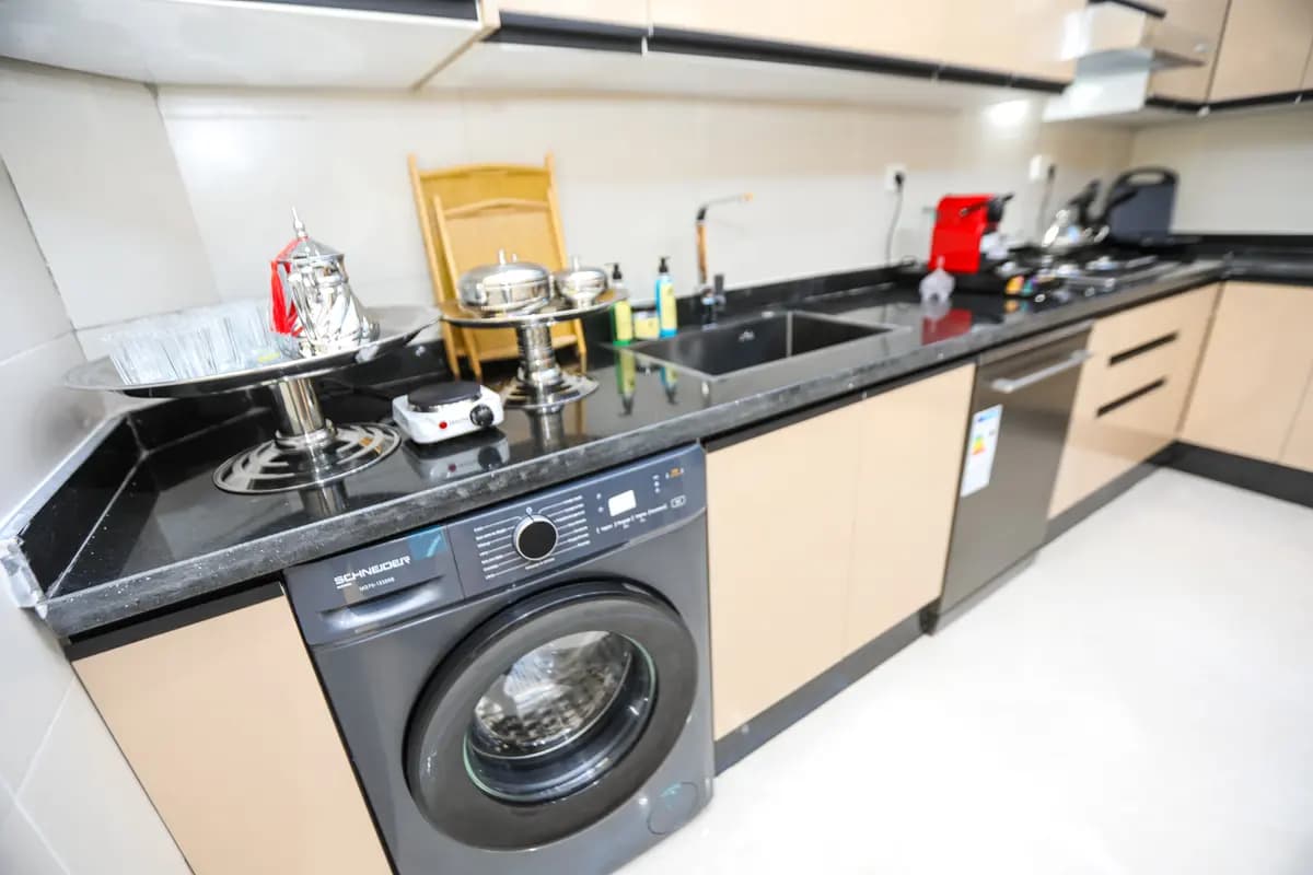 Equipped kitchen